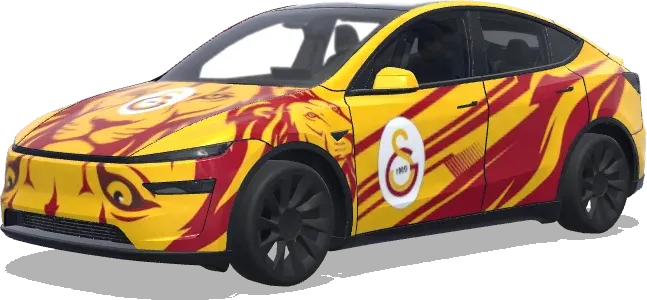 Galatasaray – covering Tesla Model Y