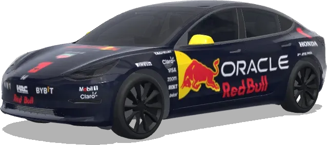 Max Verstappen Nr. 1 (Max Verstappen No.1 car) – Tesla Model 3 Wrap