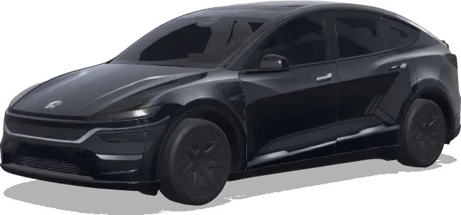 NIO ES8 Чёрный (black NIO ES8) – оклейка Tesla Model Y L