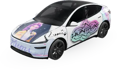 Rumi Kpop(Rumi - Kpop DH) – 特斯拉 Model Y 塗裝