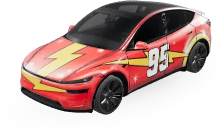 Blitz (Lightning) – Tesla Model Y Wrap