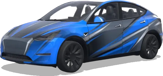 모던 스포티 (modern and sporty) – 테슬라 Model Y 랩핑