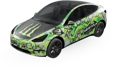 Monster 1 – Tesla Model Y Wrap