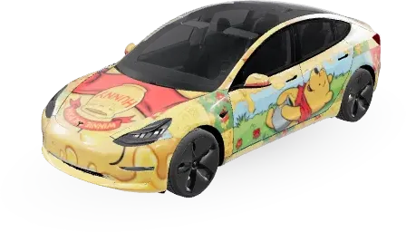 Winnie (winnie) – Tesla Model 3 Wrap