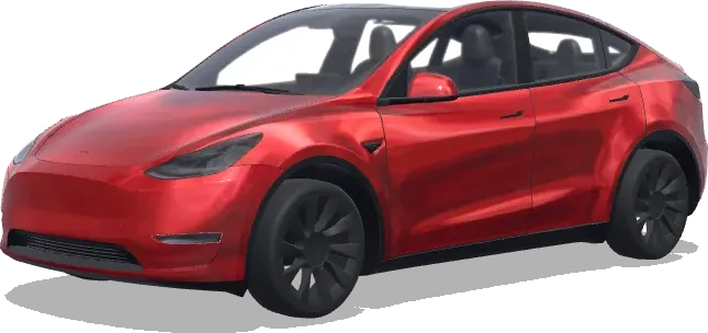 퀵실버 레드 (color QuickSilver. Colors: red.) – 테슬라 Model Y 랩핑