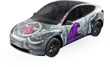 트랜스포머 (transformers) – 테슬라 Model Y 랩핑