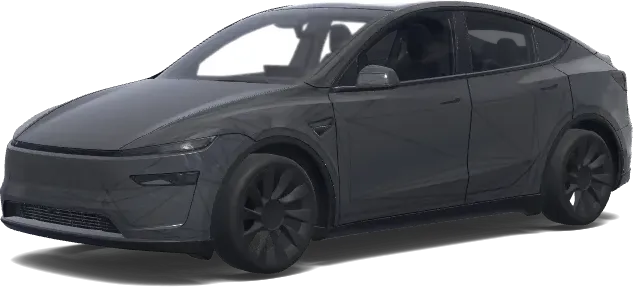 Cybercab Schwarz (cybercab以外の黒のライン全て消して、全体に薄くして.) – Tesla Model Y Wrap