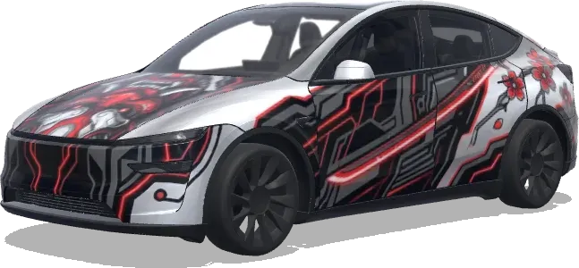 Samouraï cyber – covering Tesla Model Y