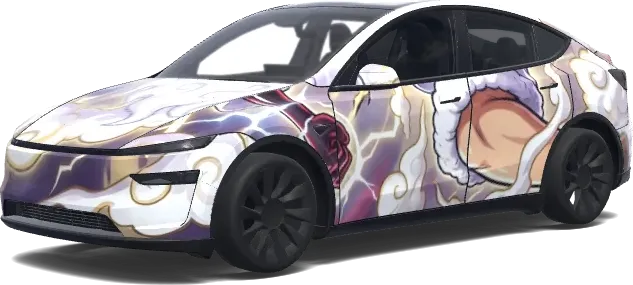白云齿轮5 – 特斯拉 Model Y 涂装