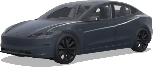 Pinstripe Frontal a Trasero – wrap para Tesla Model 3