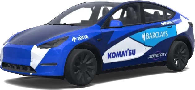 Clean Front Bumper – Tesla Model Y wrap