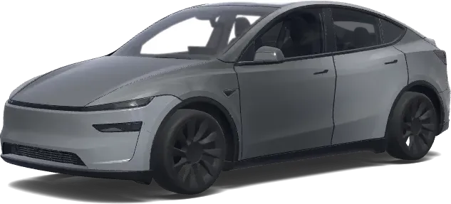 Stealth Grau Satin Frost (stealth gray with a satin frost wrap.) – Tesla Model Y Wrap