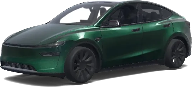 Dunkles British Racing Green – Tesla Model Y Wrap