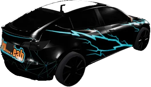 Electric Bolt – Tesla Model Y wrap