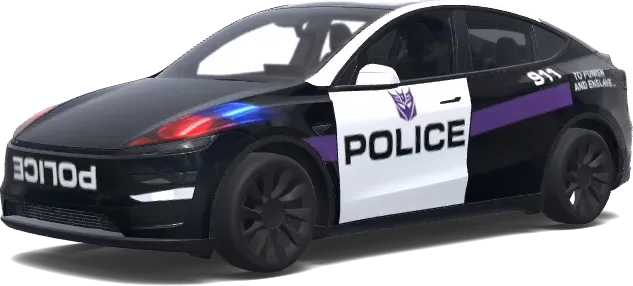 Barricade 911 Logo Update – Tesla Model Y Wrap
