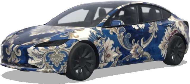 Chelsea (Chelsea.) – wrap para Tesla Model 3