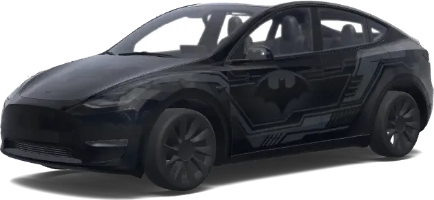 Batman Matt Schwarz – Tesla Model Y Wrap