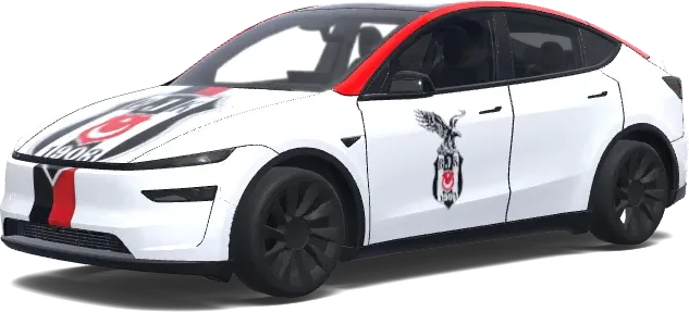 BJK eagle – оклейка Tesla Model Y