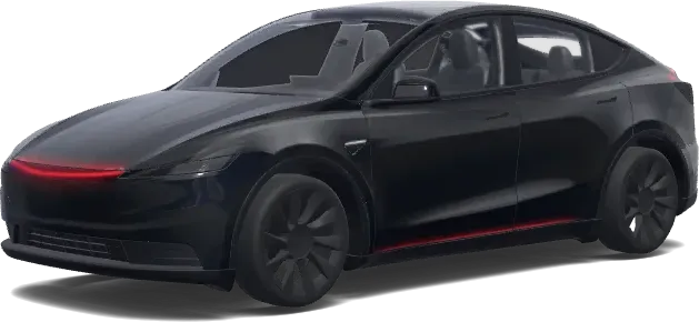 Knight Rider KITT (KITT from 80s TV show Knight Rider;.) – Tesla Model Y Wrap