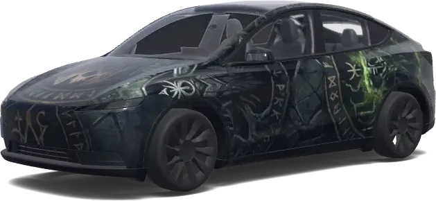 sleep token. – Tesla Model Y wrap