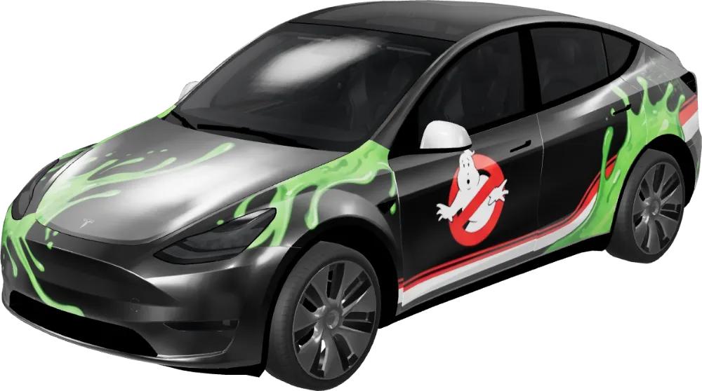고스트버스터즈 모델 Y 구형 (Ghostbusters - Model Y Pre-2025 (Original)) – 테슬라 Model Y 랩핑