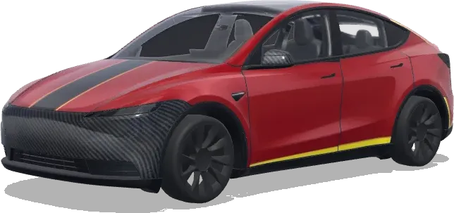 Ferrari F1 Style – covering Tesla Model Y