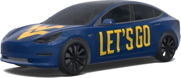 加车尾带我回家文字 – 特斯拉 Model 3 涂装