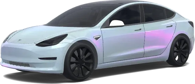 Color Shift – Tesla Model 3 wrap