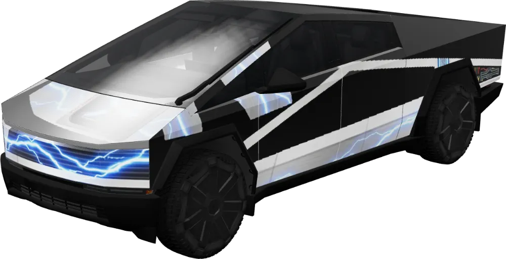 백 투 더 퓨처 사이버트럭 전 모델 (Back to the Future - Cybertruck All Variants) – 테슬라 Cybertruck 랩핑