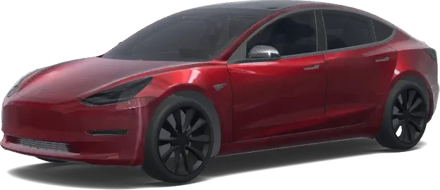 Soul Red Crystal – Tesla Model 3 Wrap
