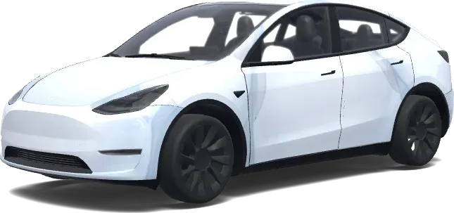 베이맥스 화이트 랩 (baymax. Colors: white.) – 테슬라 Model Y 랩핑