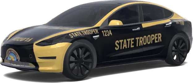 Florida Highway Patrol – Tesla Model 3 wrap