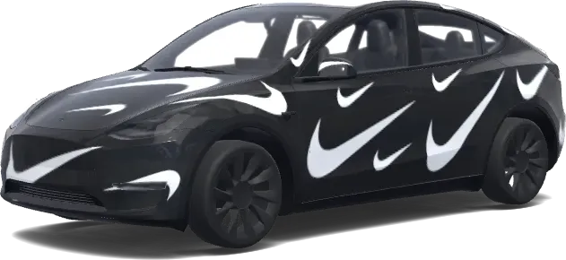Matt Schwarz Nike – Tesla Model Y Wrap