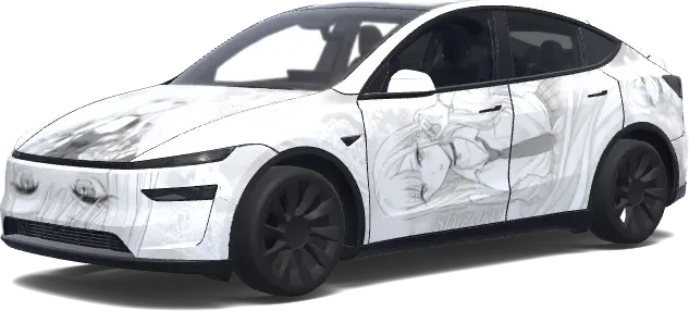 Bisque Marin – Tesla Model Y wrap