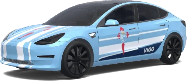 塞尔塔维戈(celta de vigo.) – 特斯拉 Model 3 涂装