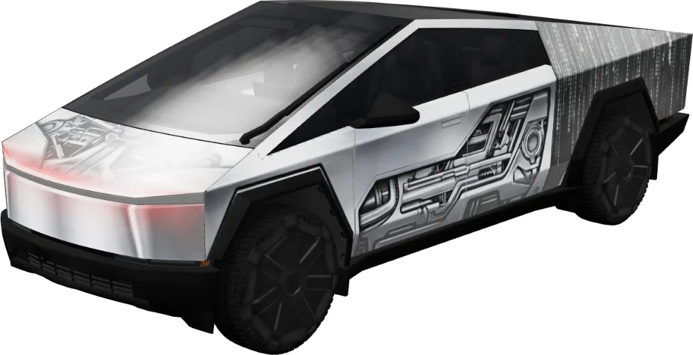 사이버 매트릭스 (Cyber Matrix) – 테슬라 Cybertruck 랩핑