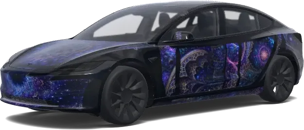 Model 3 2024+ Diseño (Model 3 (2024+) Standard & Premium Design) – wrap para Tesla Model 3