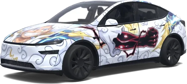 白雲齒輪5 – 特斯拉 Model Y 塗裝