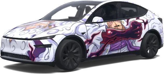 Haki Luffy Wrap – Tesla Model Y wrap