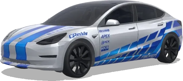 분노의 질주 R34 (Brian’s r34 skyline from fast and the furious.) – 테슬라 Model 3 랩핑