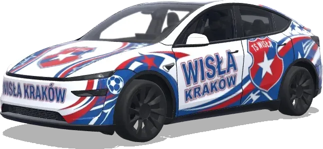 克拉科夫維斯瓦(WISŁA KRAKÓW.) – 特斯拉 Model Y 塗裝