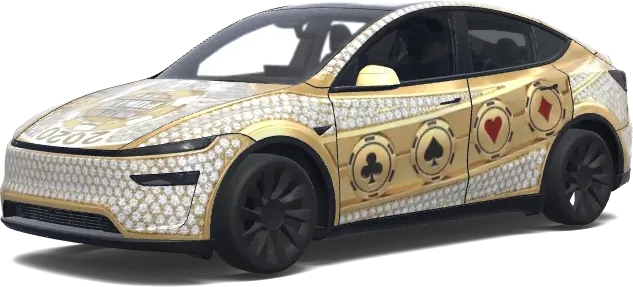골든 카지노 랩 – 테슬라 Model Y 랩핑