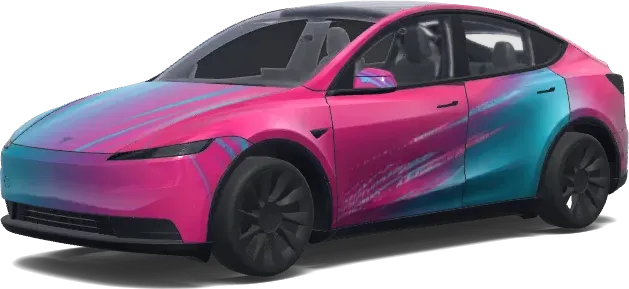 Girly – Tesla Model Y wrap