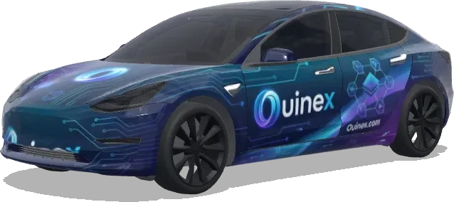 Обертка Ouinex – оклейка Tesla Model 3
