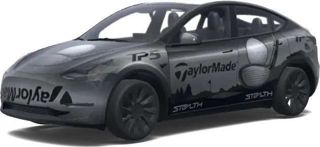 TaylorMade Grau – Tesla Model Y Wrap