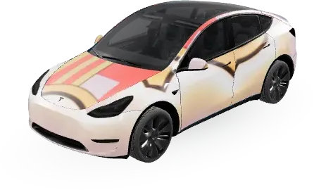 FC 바르셀로나 (FCBarca) – 테슬라 Model Y 랩핑