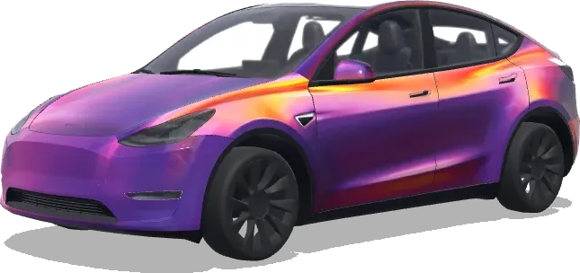 Hypershift – wrap para Tesla Model Y