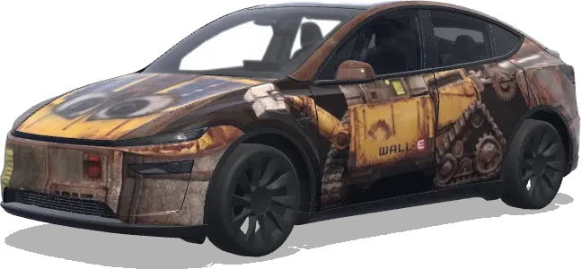 WALL-E – wrap para Tesla Model Y