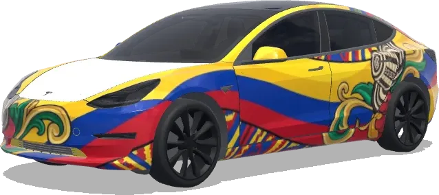 colombia – Tesla Model 3 wrap