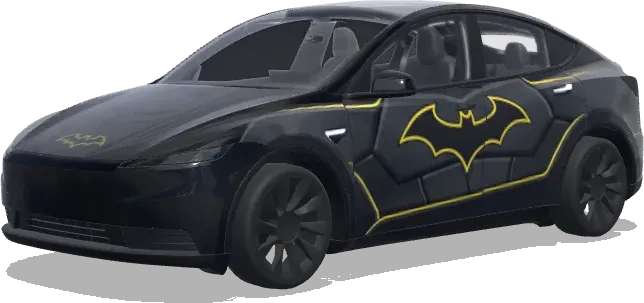 batman – Tesla Model Y wrap